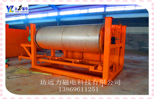 顺流磁选机，河北顺流式磁选机工作原理及结构图_河北顺流式磁选机磁场强度及跑尾如何处理