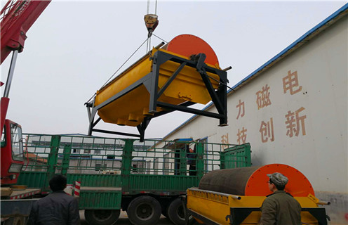 永磁筒式磁选机，云南永磁筒式磁选机厂家_黄瓜视频黄色网站云南永磁筒式磁选机厂家的结构磁场分布图